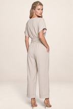 Combinaison Cache Coeur Pantalon Large Femme Daphné