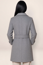 Manteau Cintré Mi Long Femme Roxane