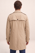 Trench Croisé Mi Long Homme Michel