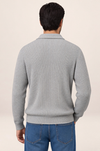 Polo Manches Longues en Maille Homme Fabien