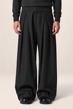 Pantalon Large à Pinces Homme Axel