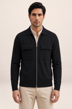 Surchemise en Maille Zippée Homme Marc