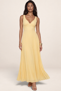 Robe Longue Plissée Femme Gwendoline