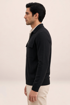 Surchemise en Maille Zippée Homme Marc
