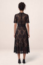 Robe en Dentelle Midi Femme Nadège