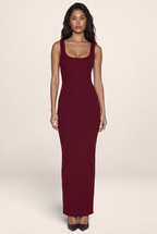 Robe Longue Moulante Bandage Femme Kenza