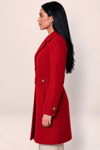Manteau Cintré Mi Long Femme Roxane