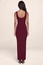 Robe Longue Moulante Bandage Femme Kenza