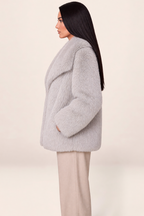 Veste Fausse Fourrure Femme Hortensia