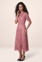 Robe en Dentelle Midi Femme Nadège