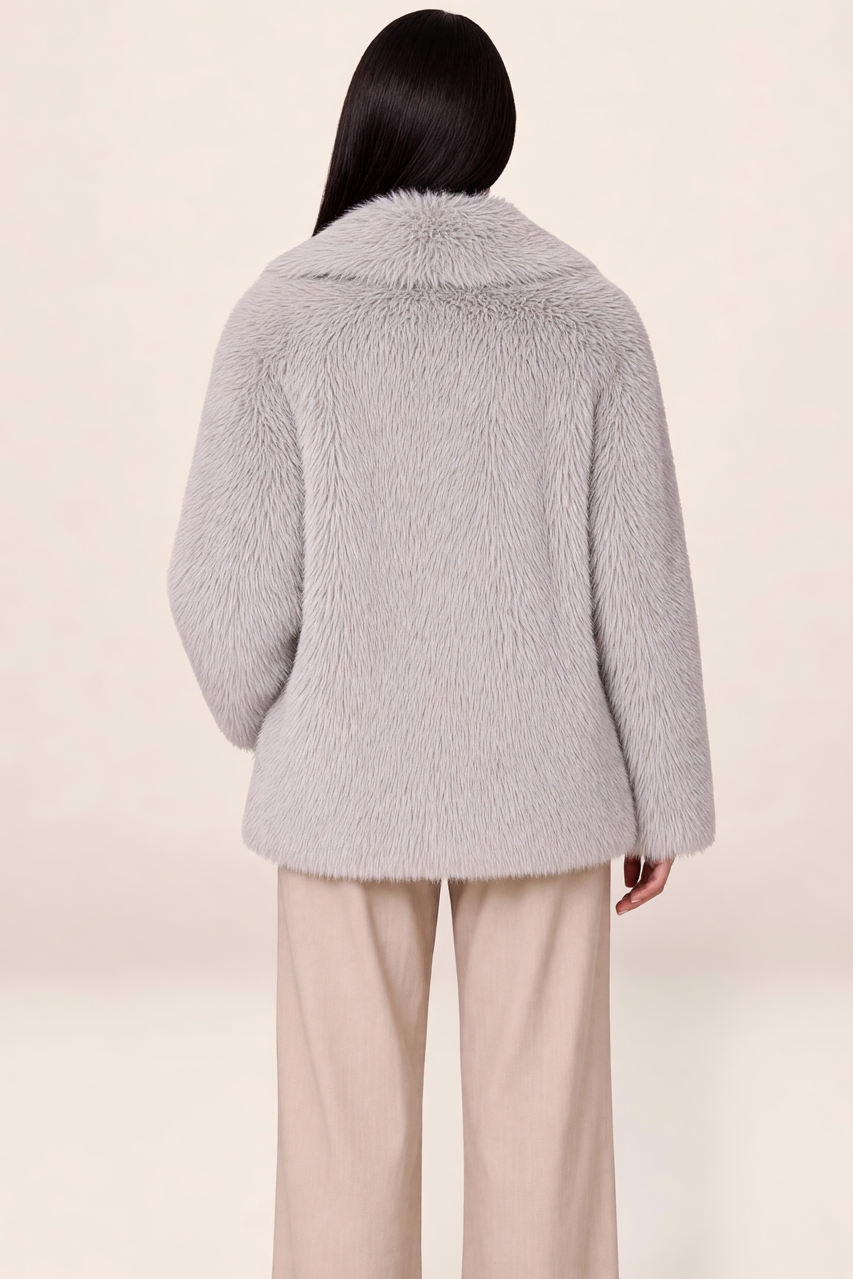 Veste Fausse Fourrure Femme Hortensia