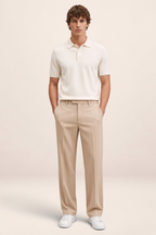 Pantalon Droit à Pinces Homme Jérôme