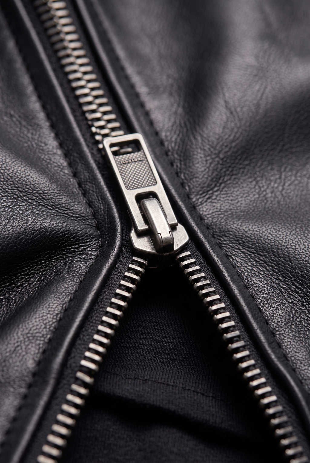 Veste Simili Cuir Noire Homme Patrick