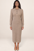 Robe Pull Col Polo Femme Quitterie