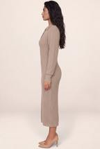 Robe Pull Col Polo Femme Quitterie