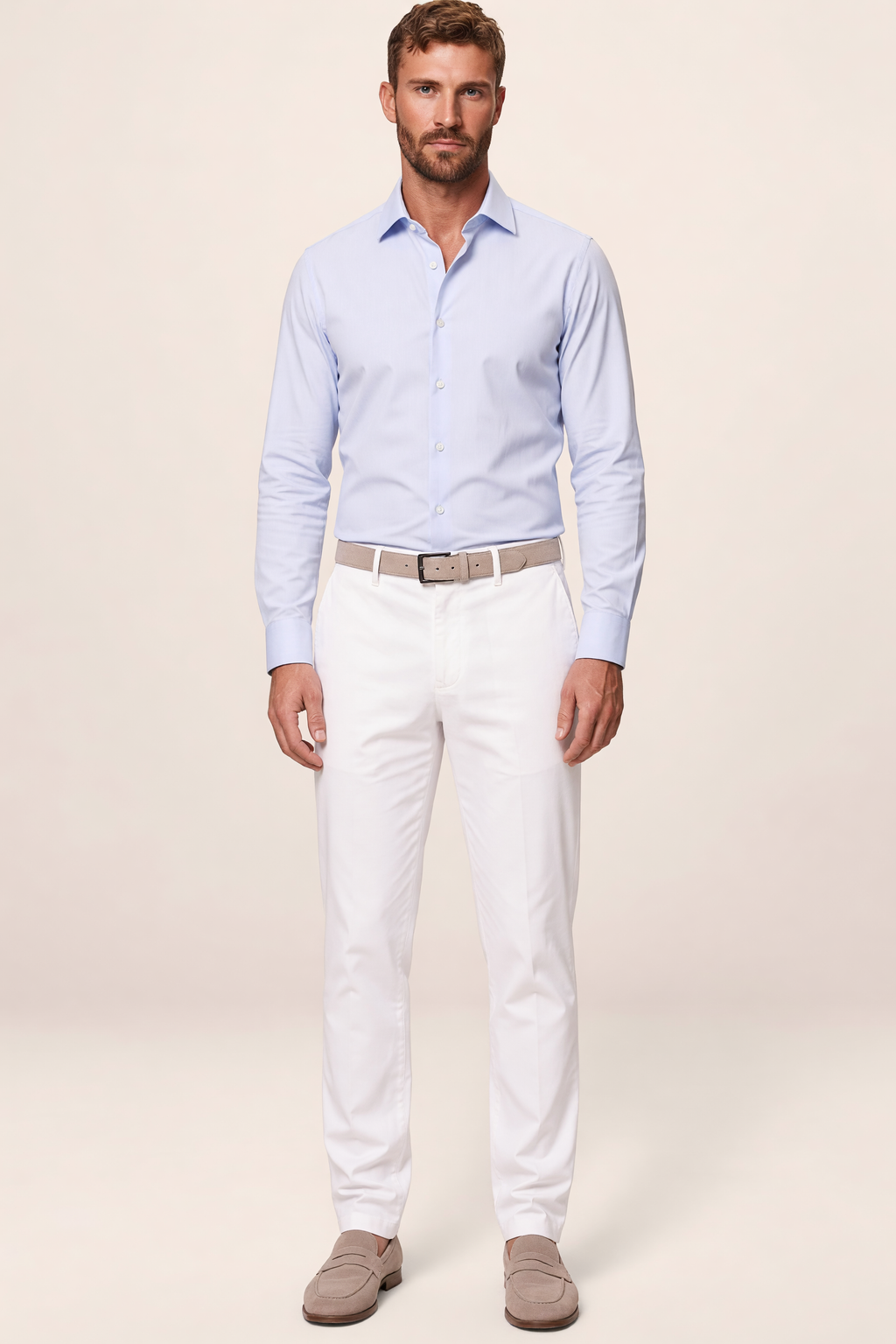 Pantalon Chino Droit Homme Cyril