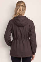 Parka Imperméable à Capuche Femme Clarisse