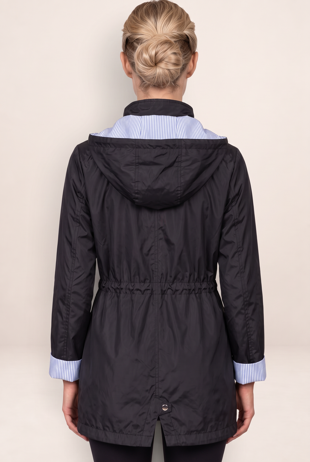 Parka à Capuche Cintrée Femme Emmanuelle