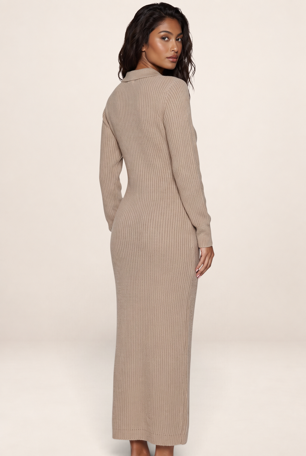 Robe Pull Col Polo Femme Quitterie