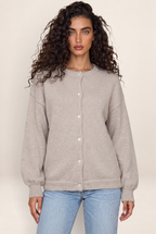 Cardigan Col Rond Femme Olympe