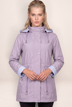 Parka à Capuche Cintrée Femme Emmanuelle